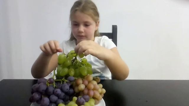 Обзор/дегустация винограда 4 -х сортов :АРМАНИ,ГУРМАН,БАЖЕНА и ЛАДАННЫЙ смотреть онлайн