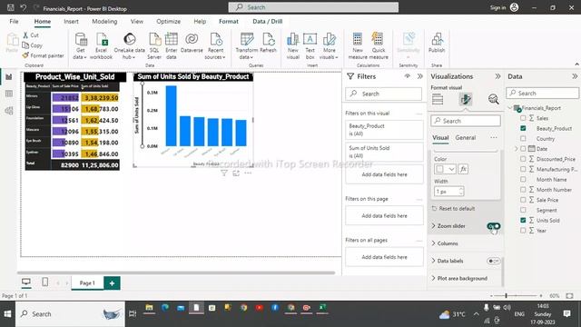 Chart In Power Bi-4 || POWER Bi Chart || power bi chart visual || power bi tutorial for beginners смотреть онлайн