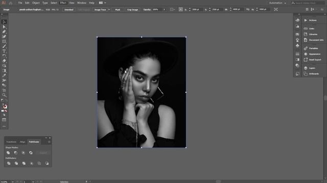 How to create halftone effect in Illustrator | Dotted Halftone Photo Effect | Illustrator Tutorial смотреть онлайн