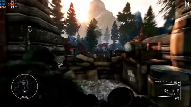 Sniper ghost warrior 2 AMD A8 9600 R7 iGPU fps Test смотреть онлайн