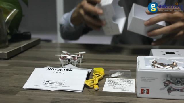 Cheerson CX-10W WiFi FPV Mini Quadcopter Unboxing смотреть онлайн