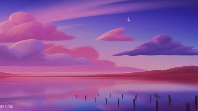 SUPER RELAXING [ Sleep Music ] Beat Insomnia, Anxiety, Stress | Binaural Beats смотреть онлайн