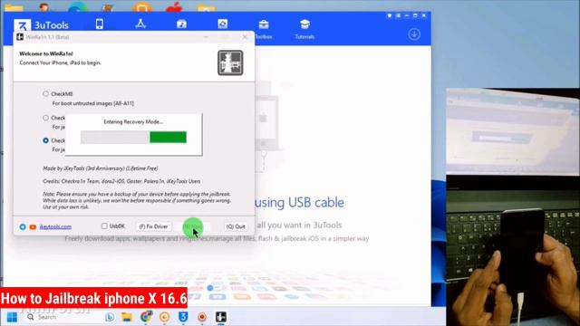 How to Jailbreak Iphone X | How to Jailbreak iphone 8, 8+ and X iOS 16.5/6 free| 2023 | Tech City смотреть онлайн