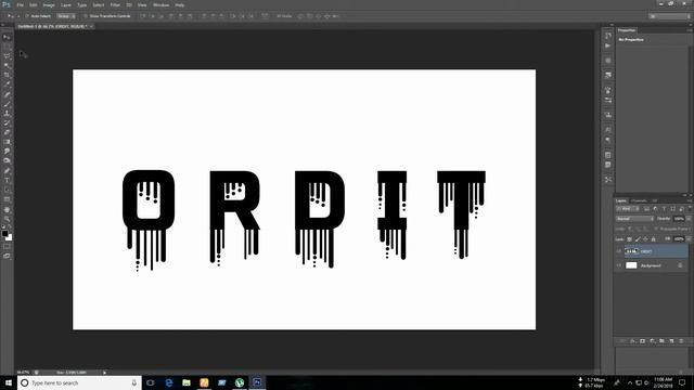 How to Make 3D Text in Photoshop 2018 смотреть онлайн