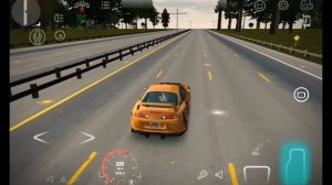 драг настройка на Toyota Supra в car parking