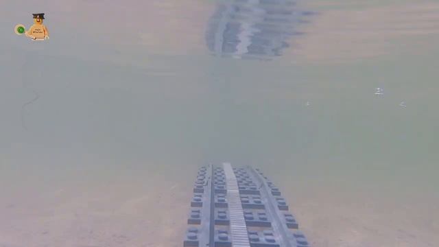 Lego train UNDER WATER (Part 7) смотреть онлайн