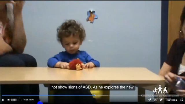 Ранние признаки аутизма