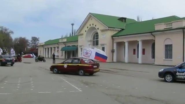 Крым Феодосия автомотопробег 2 апреля 2016 смотреть онлайн