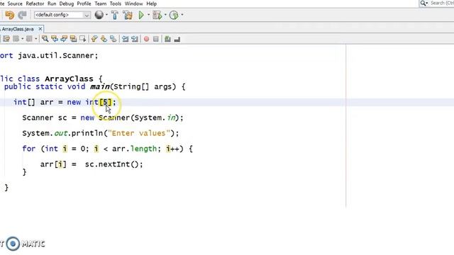 User input in arrays using Scanner class - Hindi смотреть онлайн