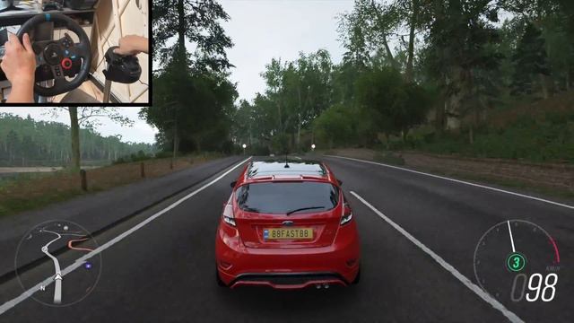 FORD FIESTA ST || Forza Horizon 4 - ULTRA SETTINGS - Steering Wheel Logitech g29 - gameplay 4K смотреть онлайн