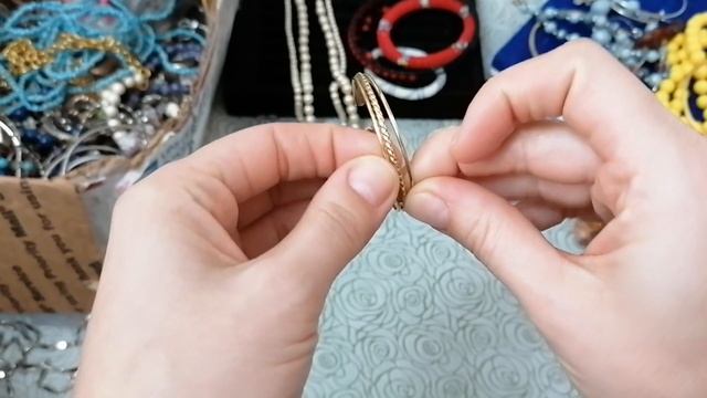 14.Винтажный лом. ??????Продолжение распаковки огромной коробки с бижутерией. Нашла очень интересны