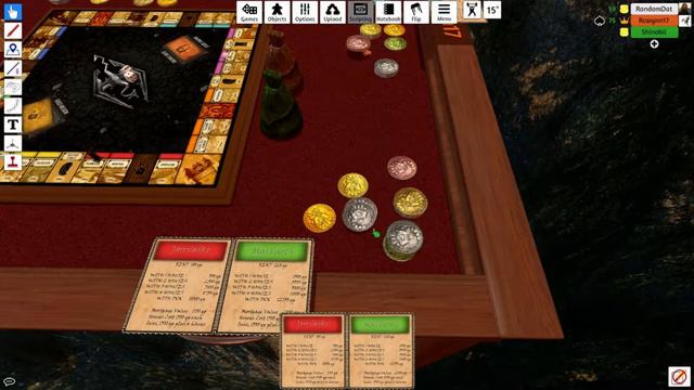Tabletop Simulator - Skyrim Monopoly with Friends! (Part 1) смотреть онлайн