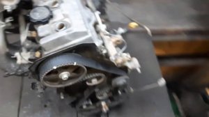 Тойота хариер,5S,замена сальников и грм,ч1