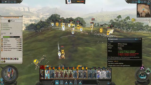 Last Stand - High Elves vs Followers of Nagash - Total War: Warhammer II Battlecast #78 смотреть онлайн