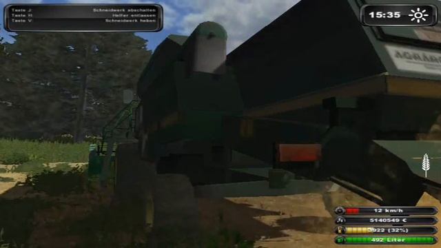 Landwirtschafts simulator 2011 John Deere Harvest Day смотреть онлайн