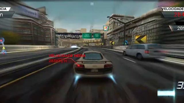 NFS - Most Wanted Mobile (Audi R8) смотреть онлайн