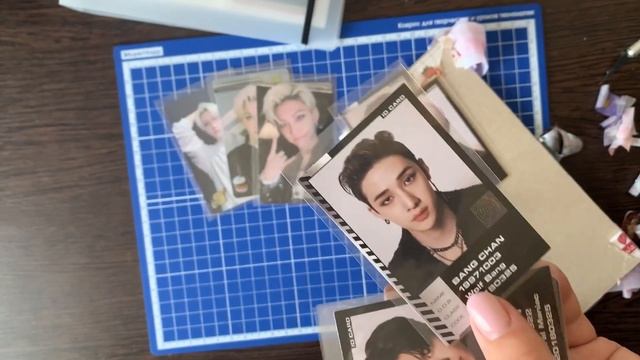 Распаковка k-pop карт/организация биндера/Unboxing k-pop photokards/Organization/Stray Kids Felix смотреть онлайн