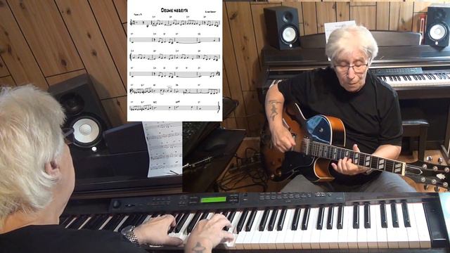 Drume negrita - Jazz guitar & piano cover ( Eliseo Grenet ) смотреть онлайн