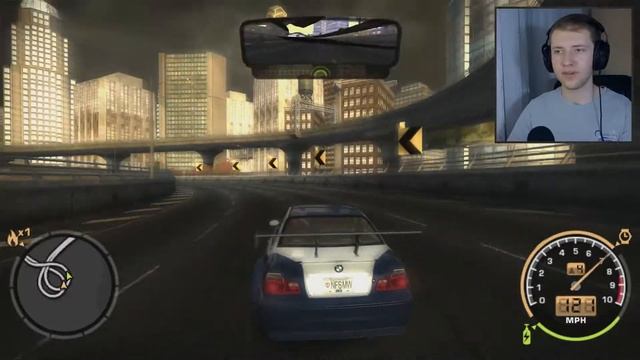 BMW M3 E46 uz Klasični Need for Speed Most Wanted