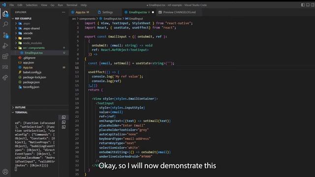 Forwarding refs to Functional Components - React смотреть онлайн