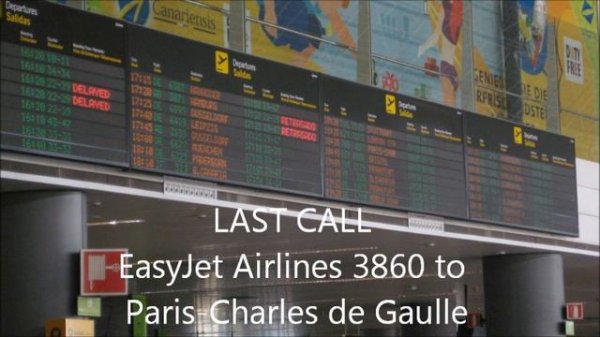 Fuerteventura Airport Announcements