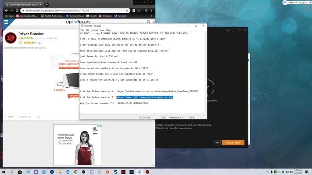 Driver Booster 7.3 PRO 365 Days 100% Works смотреть онлайн