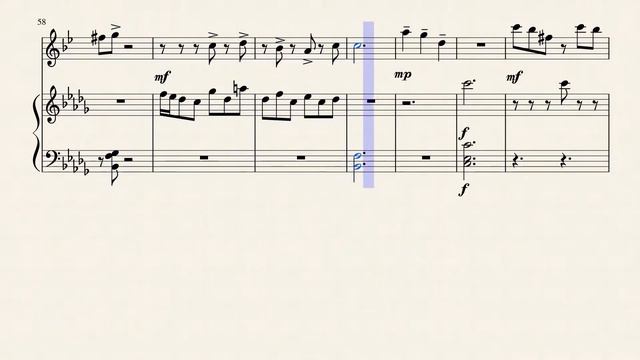Composition for alto sax and piano by Joakim Fontaine смотреть онлайн