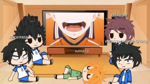 реакция команды кагеямы + хината на ???. react team kageyama's + hinata to ???.