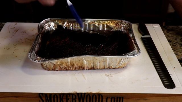 Slicing and Eating Smoked Brisket cooked on the Red Box. It was top 5 i've ever had! смотреть онлайн