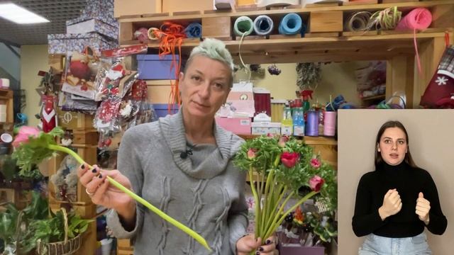 Анемона { СУРДОПЕРЕВОД } любителям полевых маков посвящается | Сезонный цветок в букете смотреть онлайн
