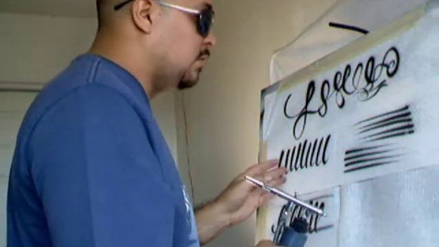 Freehand airbrush Lesson #1 смотреть онлайн