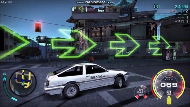 Need For Speed Carbon Addon Cars: Toyota Corolla AE86 (3:Takumi) VS. Kenji смотреть онлайн
