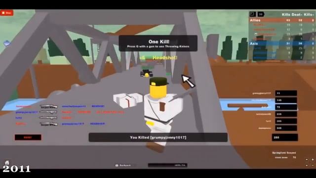 Evolution of Roblox 2004-2018 смотреть онлайн