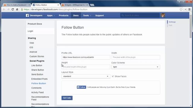 How to Add a Facebook Follow Button for Authors in WordPress смотреть онлайн
