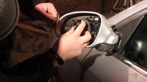 ЗАМЕНА ПОВТОРИТЕЛЯ ПОВОРОТА на PASSAT B6 1K0949101 1K0949102 без услуг СТО