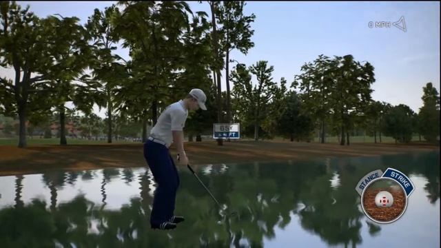 Tiger Woods PGA TOUR 13 Glitch - Walking on Water смотреть онлайн