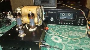 Двухтактный ламповый усилитель. На лампах 6П44С и 6Н2П.