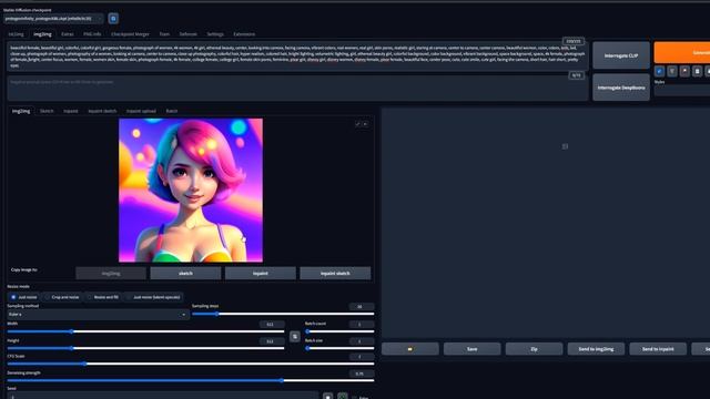 Stable Diffusion - Animate AI Images | LoopBack Wave смотреть онлайн