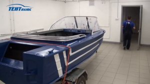 Установка тента на кнопки DOT.Инструкция.