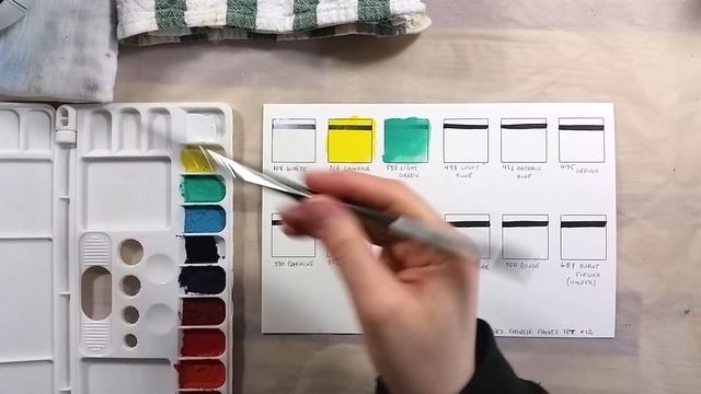 Review & Demo - Marie's Chinese Painting Colors ? смотреть онлайн