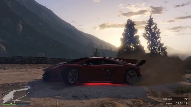СМЕРТЕЛЬНАЯ ГОНКА В GTA 5 | СПУСКАЕМСЯ С ЧИЛИАДА смотреть онлайн