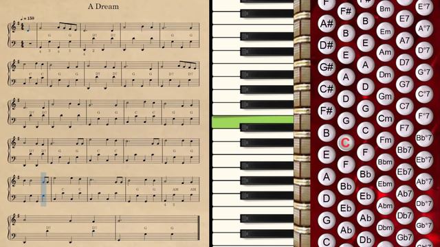How To Play A Dream [Accordion Tutorial] смотреть онлайн