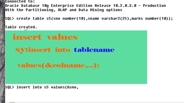 sql commands part1 смотреть онлайн