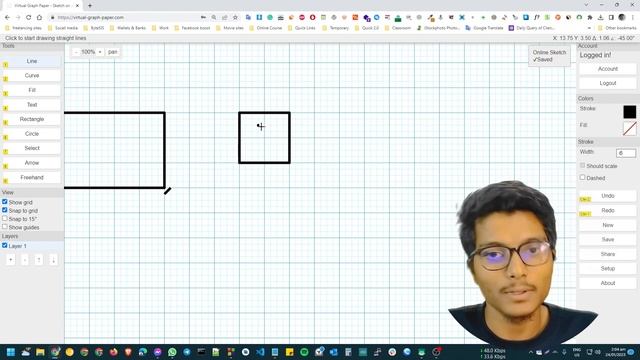 How to Draw Rectangle and Square using graphics.h in CodeBlocks | EP:05 смотреть онлайн