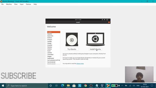 How to install Ubuntu 21.04 in Virtual box смотреть онлайн