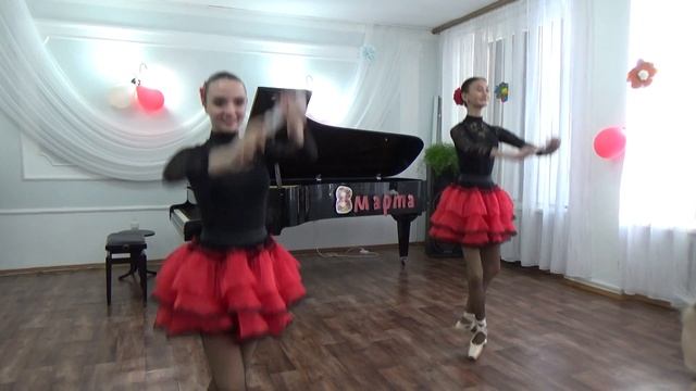 Куцебова Дарья, Аманжолова Дария «Испанский танец» смотреть онлайн