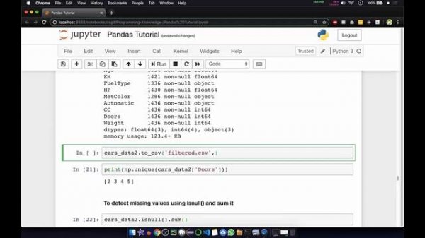 Python Pandas Tutorial