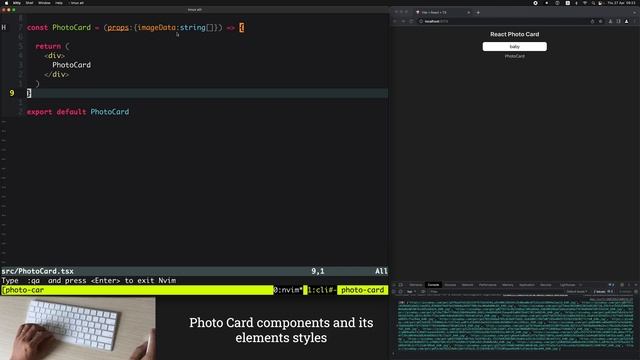 React JS - Making an elegant 3D Photo Card Gallery in React смотреть онлайн