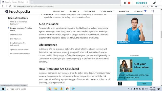 What Is an Insurance Premium? | смотреть онлайн