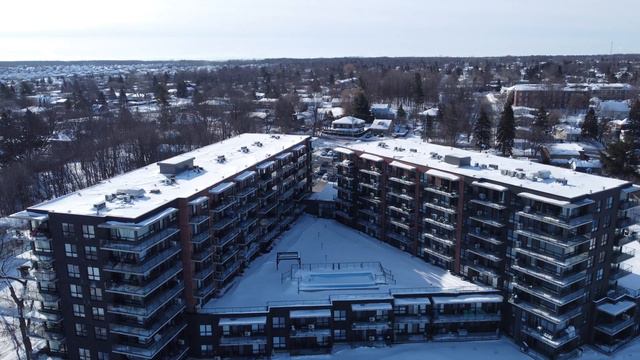 Drone 4k Luxeo Condos Hiver févier 2021 #3 смотреть онлайн